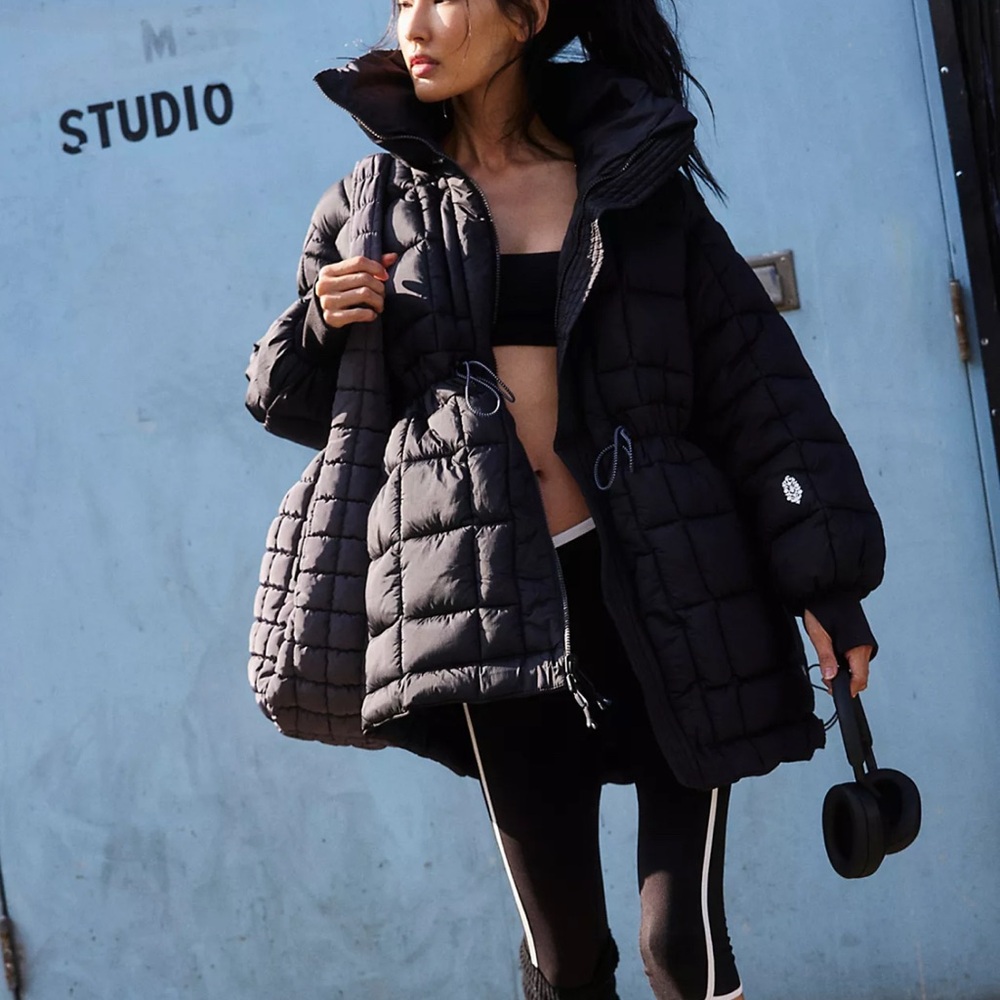 NWT Free People Like A Dream Reversible Puffer Jacket